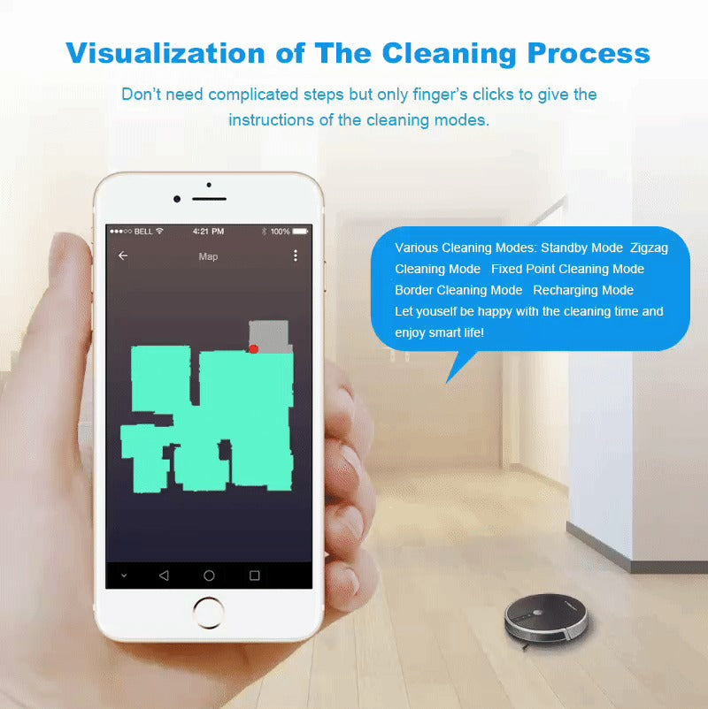 Smart Robotic Vacuum Cleaner